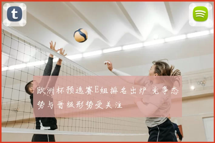 欧洲杯预选赛E组排名出炉 竞争态势与晋级形势受关注