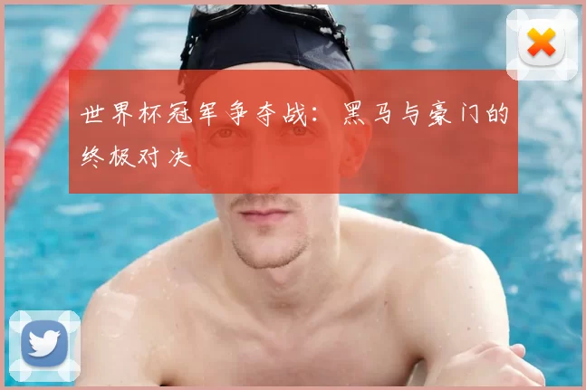 世界杯冠军争夺战:黑马与豪门的终极对决