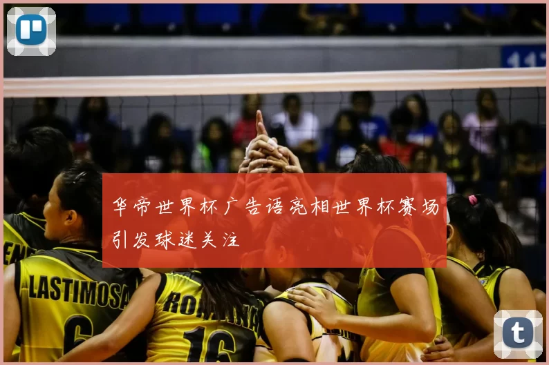 华帝世界杯广告语亮相世界杯赛场引发球迷关注